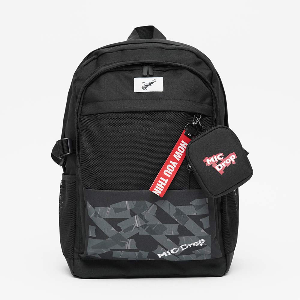 BTS mic drop バックパック　リュック　新品未使用 BTS Official MIC Drop Smart Backpack [Pattern] with Smart USB