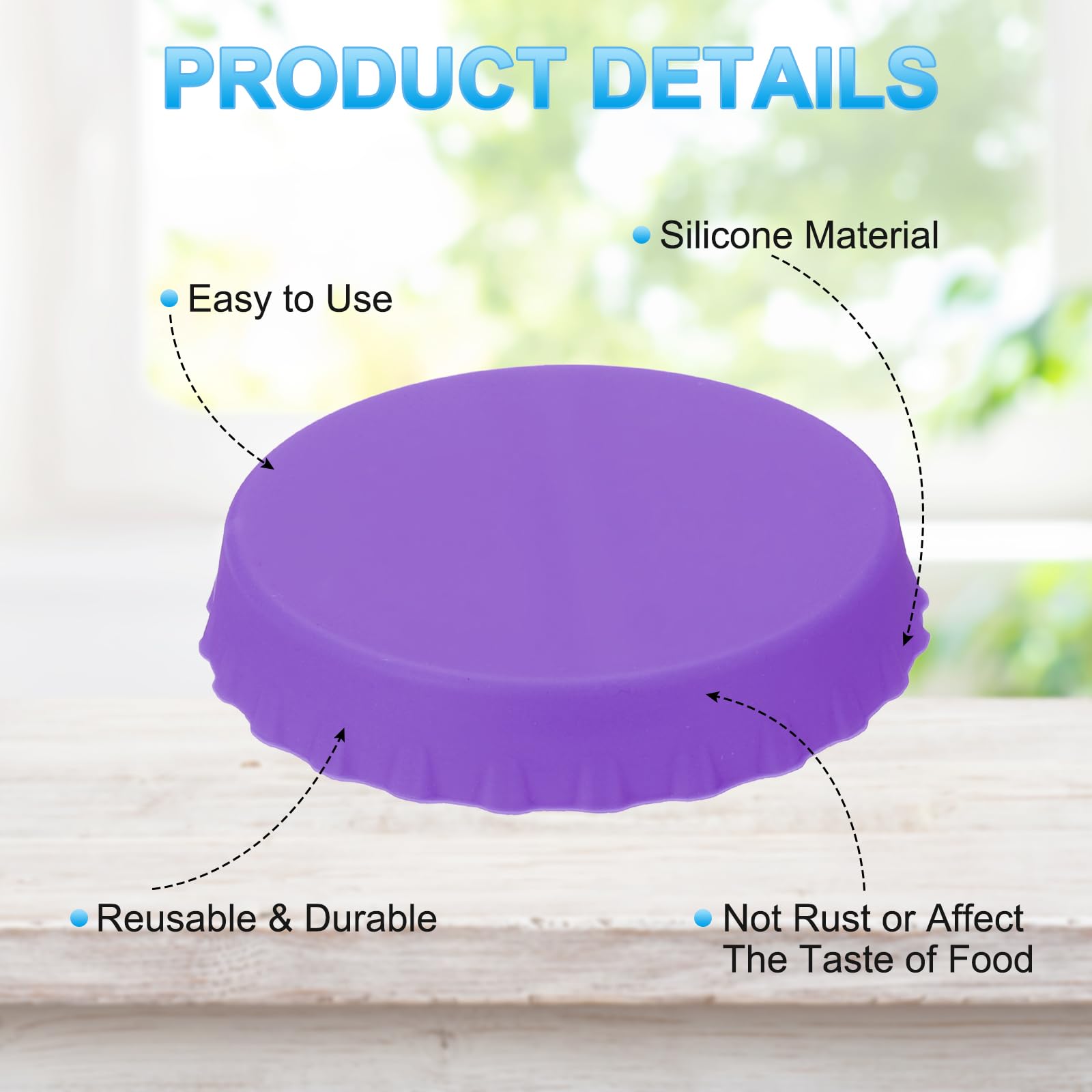 PATIKIL Silicone Soda Can Lids - Image 3