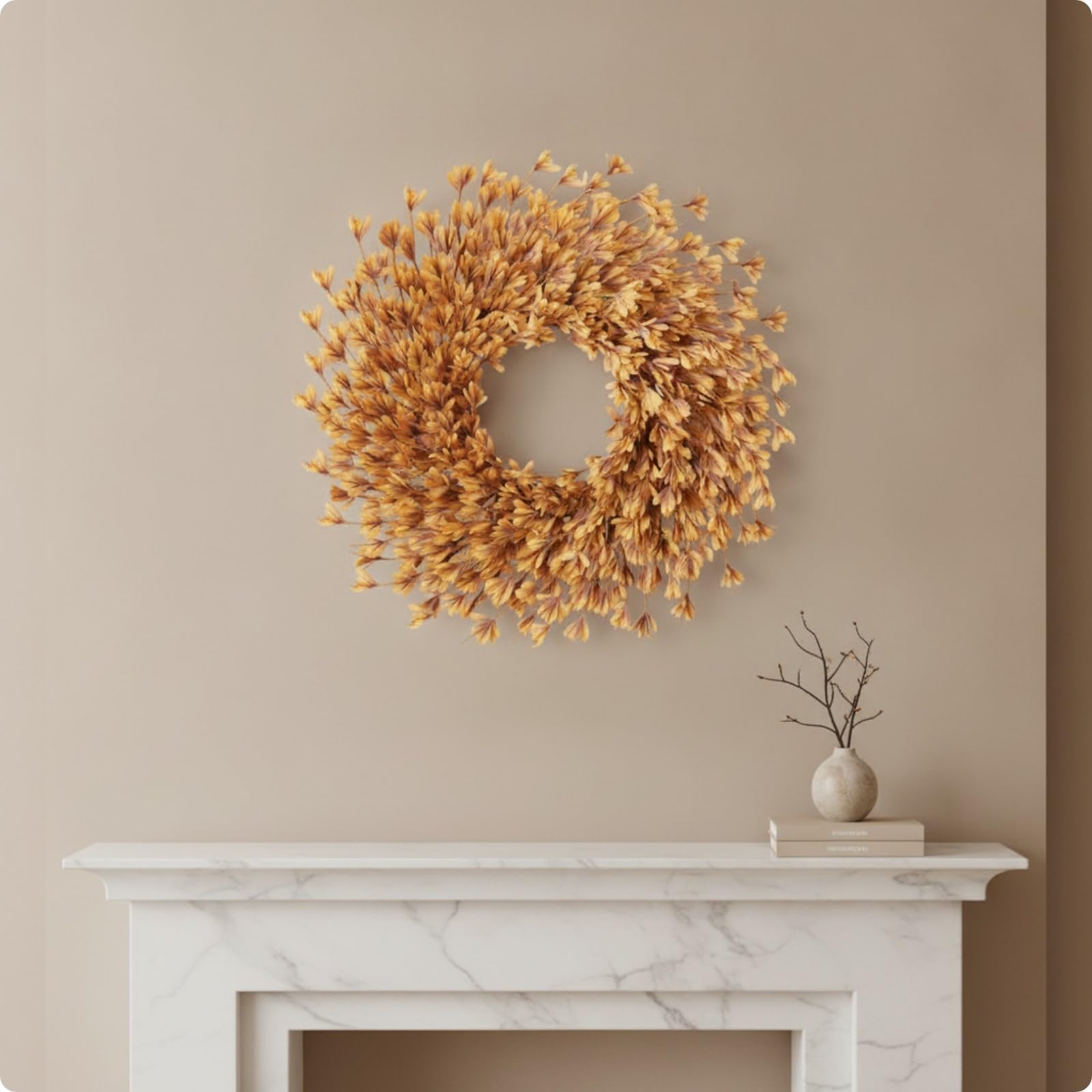 Ghirlanda di Fiori Finti Versatile, 45 Cm