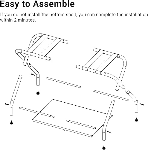Miniatura 2 de Dunatou Portaequipajes plegable de acero con estante de almacenamiento, soporte de equipaje de acero para habitación de invitados, hotel,