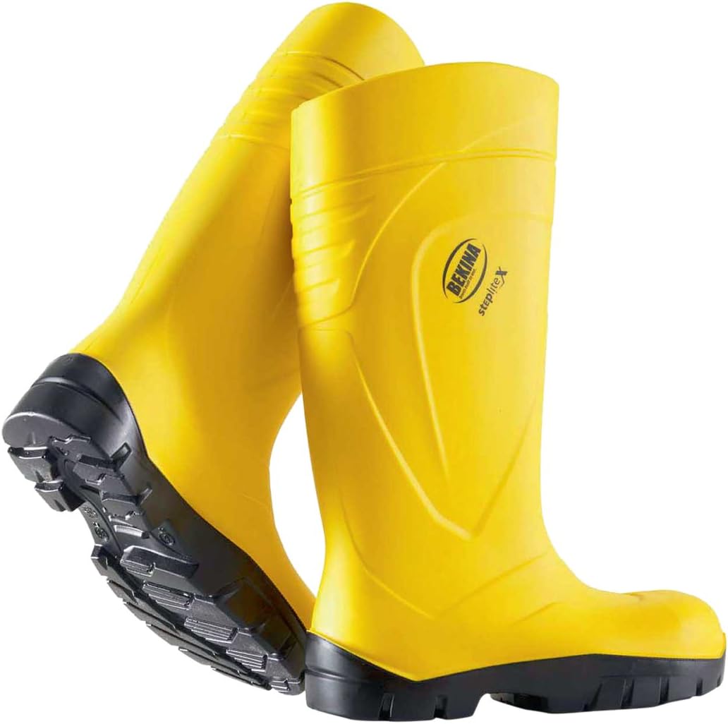 UltraSource 440119-5 Bekina Boots, Steplite, Size 5, Yellow