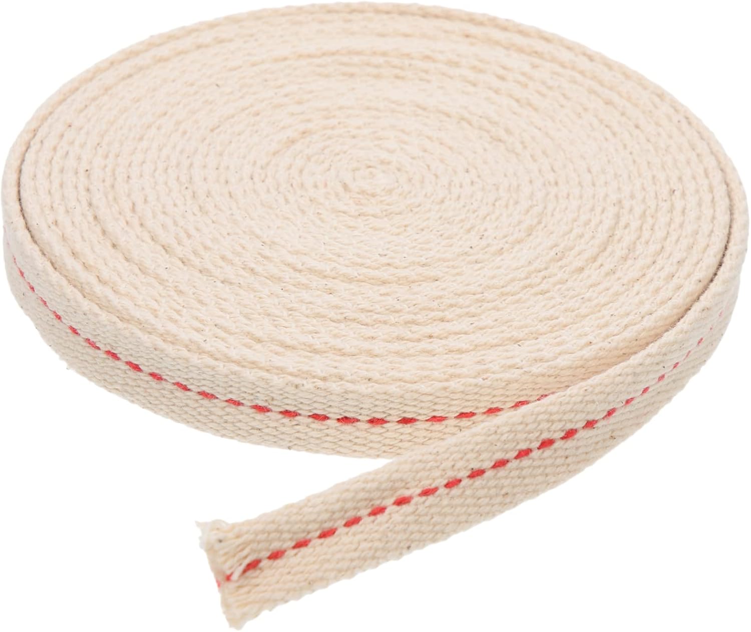 GARVALON Portable Cotton Wick for Oil Lamps Replaceable Household Lamp Wick for Kerosene Lanterns Cuttable Accessory for Indoor Outdoor Use