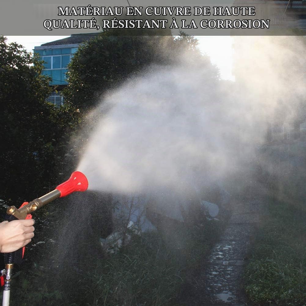 Pulvérisateur de tuyau d'arrosage, Accessoires de jardin, Pulvérisateur de tuyau agricole à haute pression Outil d'arrosage d'arbre à tête de pulvérisation de jardin, pour pelouse d'irrigation