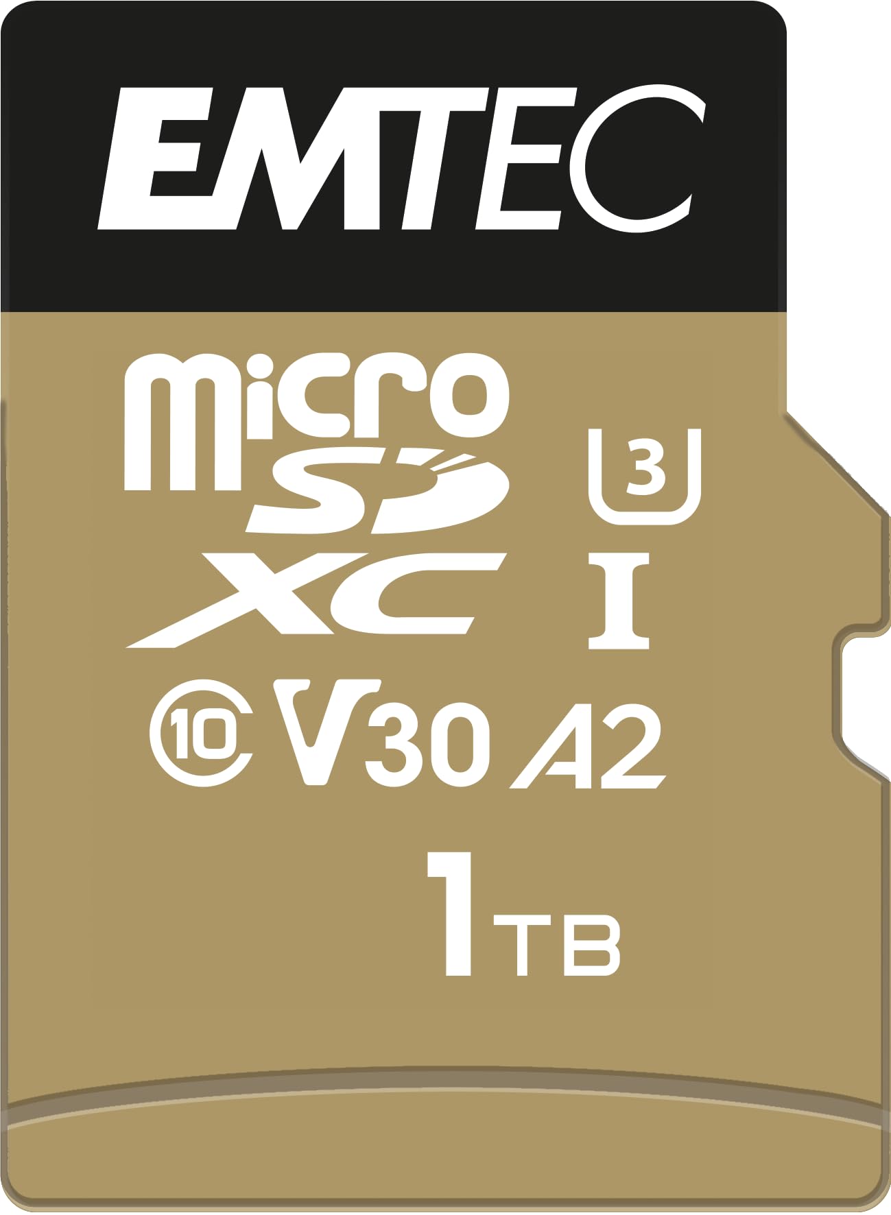 Card de memorie, EMTEC, microSD, 256 GB, UHS-I/U3/V30/A1 Card de memorie, EMTEC, microSD, 256 GB, UHS-I/U3/V30/A1