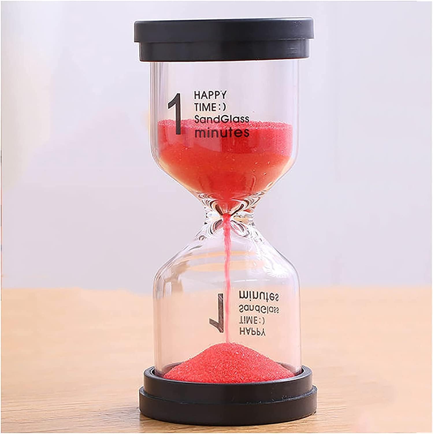 HOSTK 18 Pezzi Clessidra 2 Minuti - Timer Sabbia per Spazzolino da Denti, Aula, Gioco, Casa, Cucina, Ufficio - 9 Colori