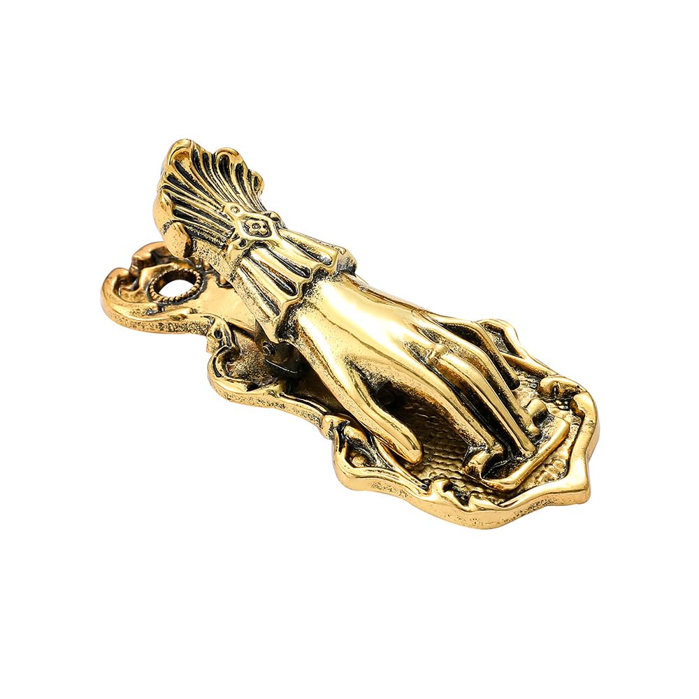 Vintage Lady’s Hand Shaped Book Clip Paper File Holder Metal Clips Office Appliance Stationery Creativity Office Supplies for Worker or Student (Style-1)