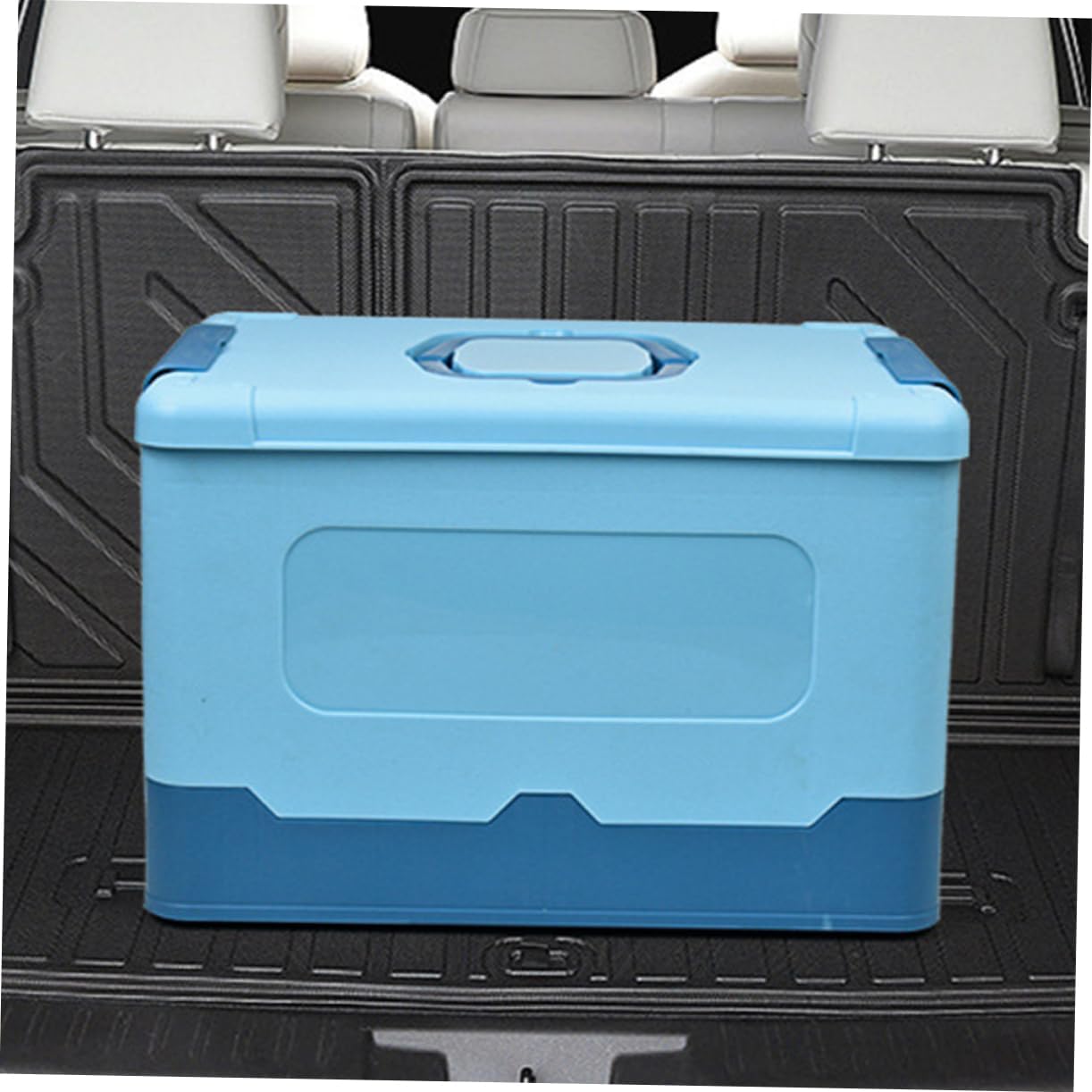 Foldable Plastic Storage Box Large Capacity with Handle Portable