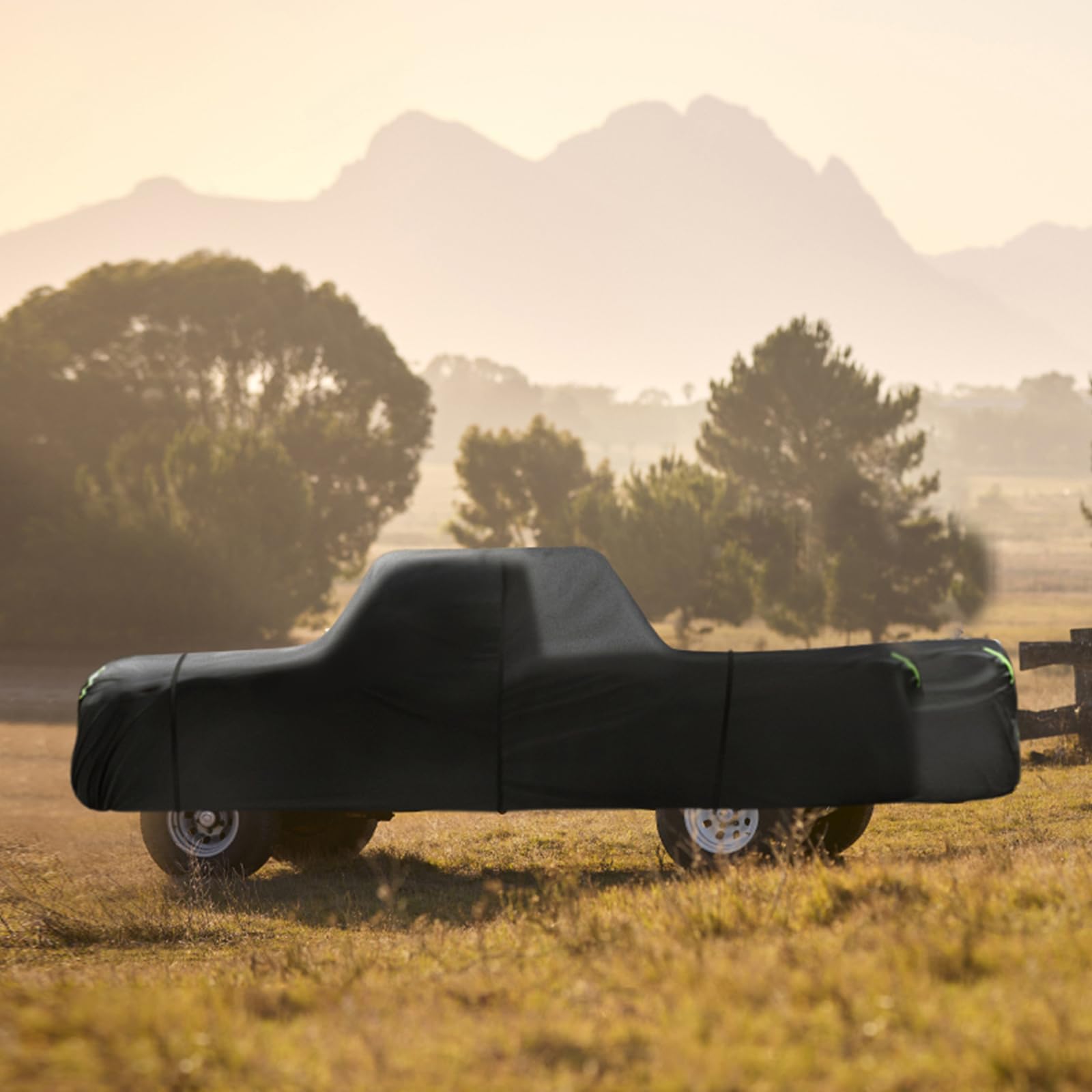 Truck Cover Waterproof All Weather 6 Layers Pickup Cover Fit for Ford F150 Chevrolet Silverado Gmc Sierra Ram — view 7