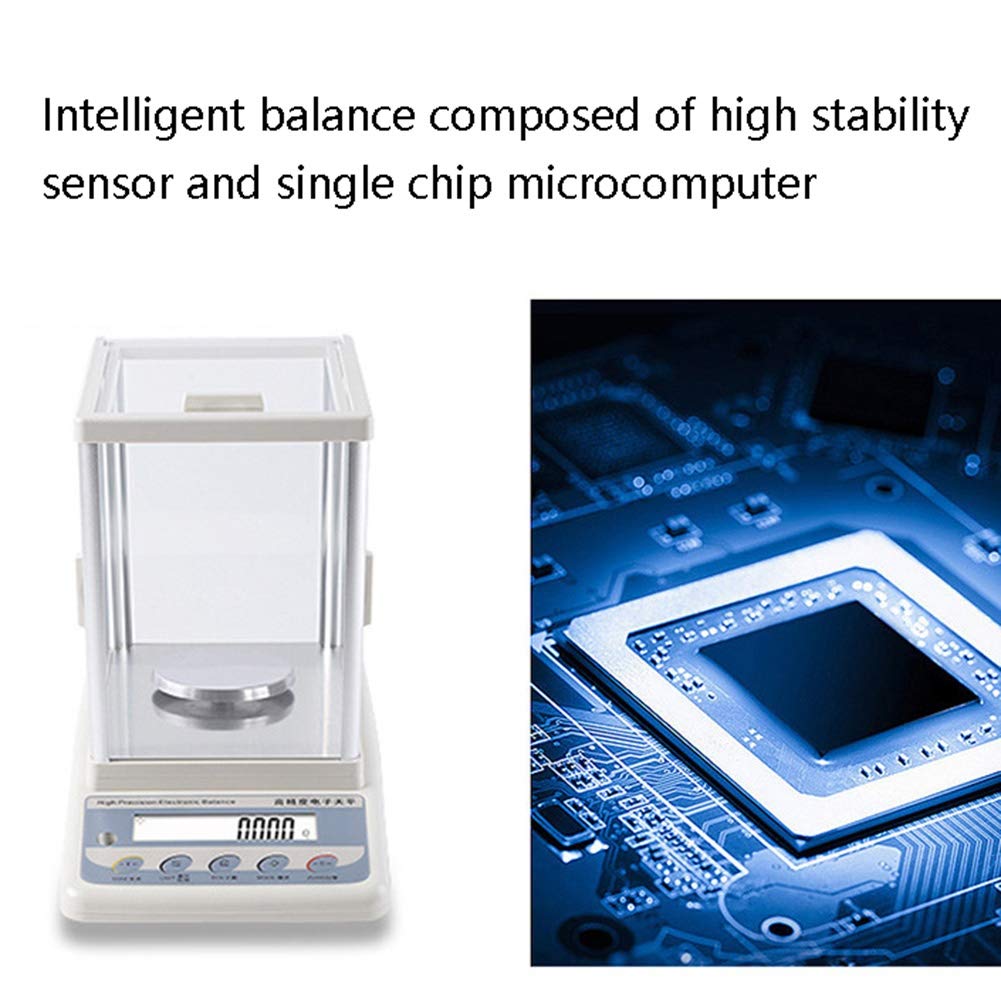 Balance électronique numérique précise de Haute précision, Laboratoire de Pesage et de comptage Industriel, Compteur analytique Automatique,200g/0.001g