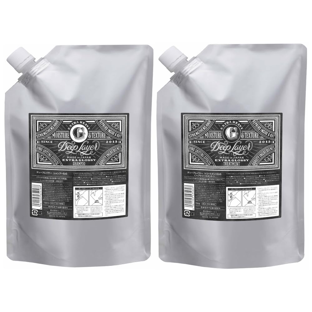 Amazon | ディープレイヤーExG シャンプー トリートメント 詰め替え