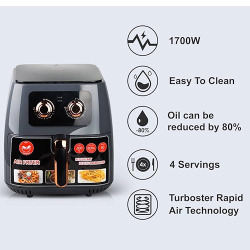 AJIEYMXD 7Q Air Fryer Review (2025): Oilless Cooking & Easy Clean 5 AJIEYMXD overview