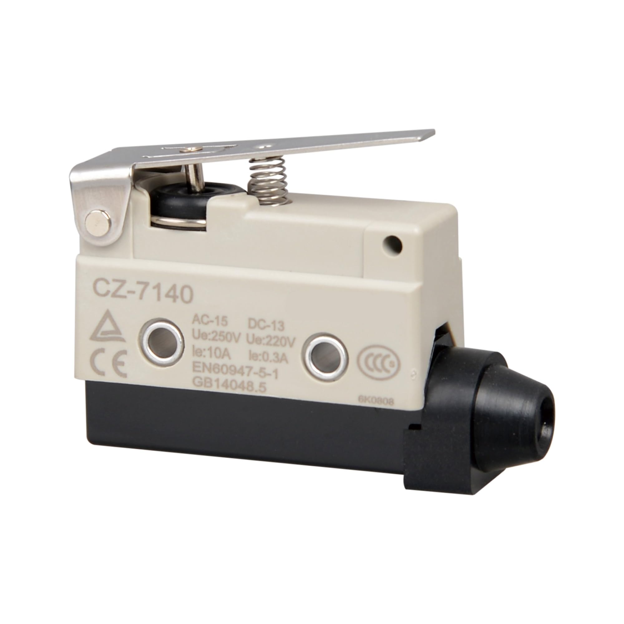 Interruptor de límite CZ-7140 horizontal pequeño de reinicio para automatización industrial