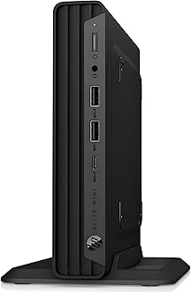 HP Elite Mini 800 G9 Business Desktop Computer, 14th Gen Intel 20-Core i7-14700 up to 5.4GHz, 64GB DDR5 RAM, 2TB PCIe SSD, WiFi 6, Bluetooth, Type-C, Keyboard and Mouse, Windows 11 Pro, AZ-XUT