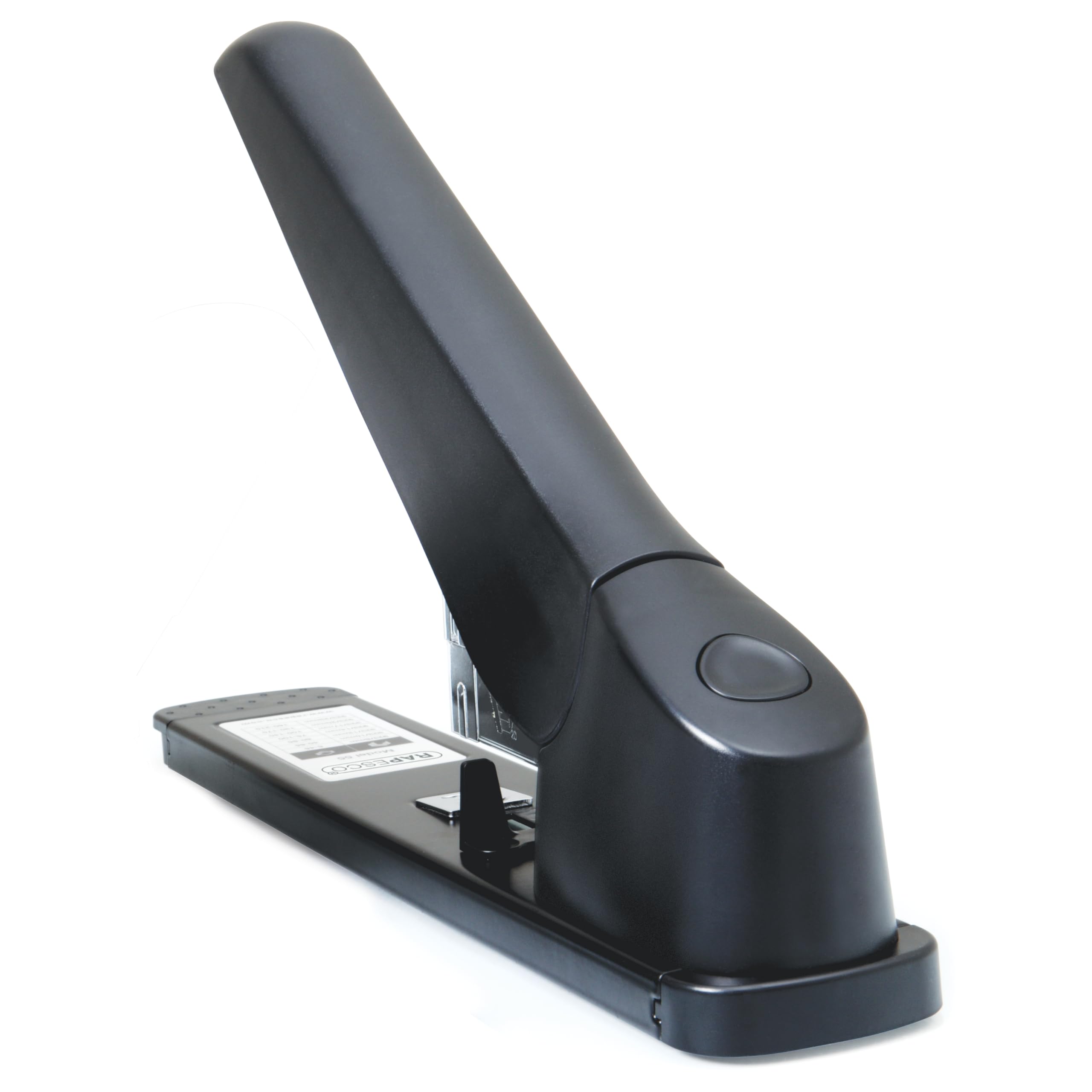 Rapesco 1062 AV-55 Agrafeuse à Usage Intensif, Capacité 210 Feuilles, Noir