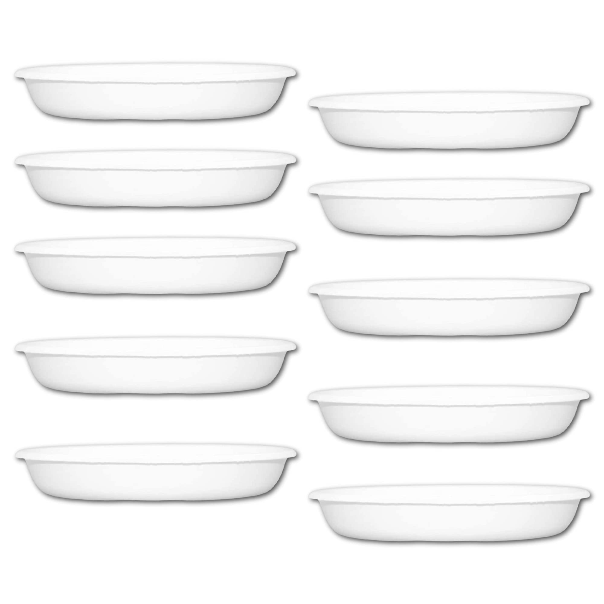 Leafy Tales Bottom Plate/Dripping Tray for Pots, White Color| (6-inch, White, Pack of 10)-image-42