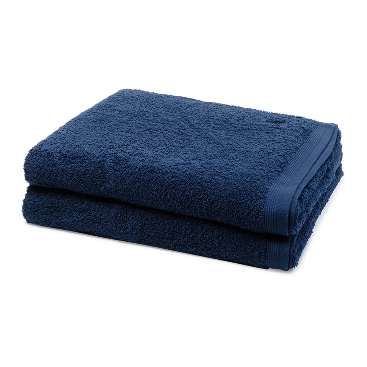 Möve - 2 teiliges Frottier-Set - Superwuschel (2 X Duschtuch im Set) - 520 g/m2 - Baumwolle - Walkfrottee - saugstark - weich und flauschig - Deep sea