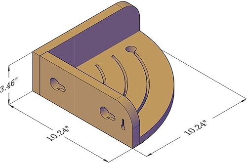 Miniatura 3 de AquaTeak El estante de ducha de teca original Kai Corner