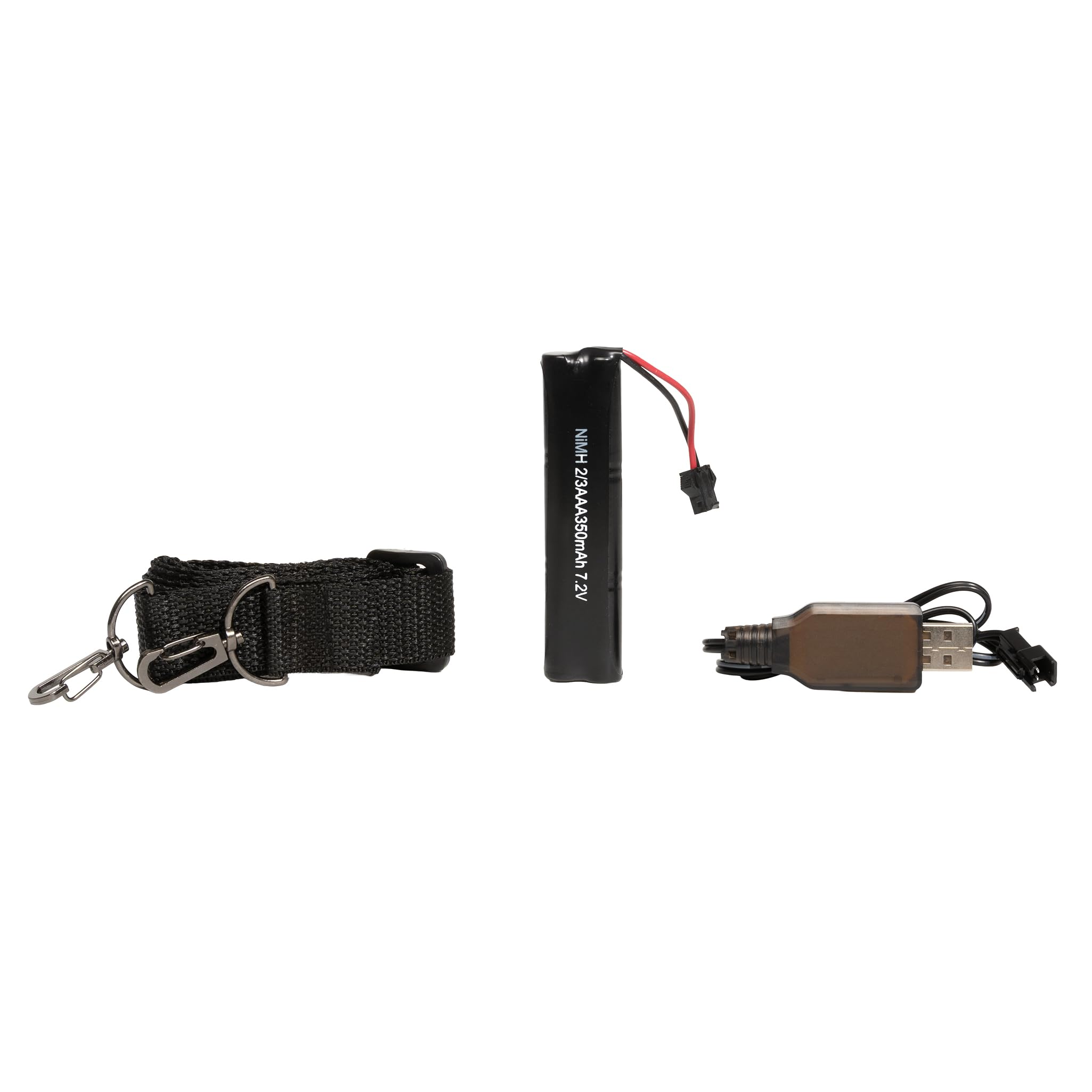 AK 47 softair elettrico stile legno, POTENZA 0,9 JOULE, raffica/singolo/sicura, caricatore 50 colpi, batteria Ni‑MH 7,2V + caricabatterie inclusi, 870mm 830g, 1000 pallini inclusi (Nero)