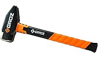 Vista 3 de Groz 36563 Martillo de herrero de 4 libras con mango de fibra de vidrio, 14 pulgadas