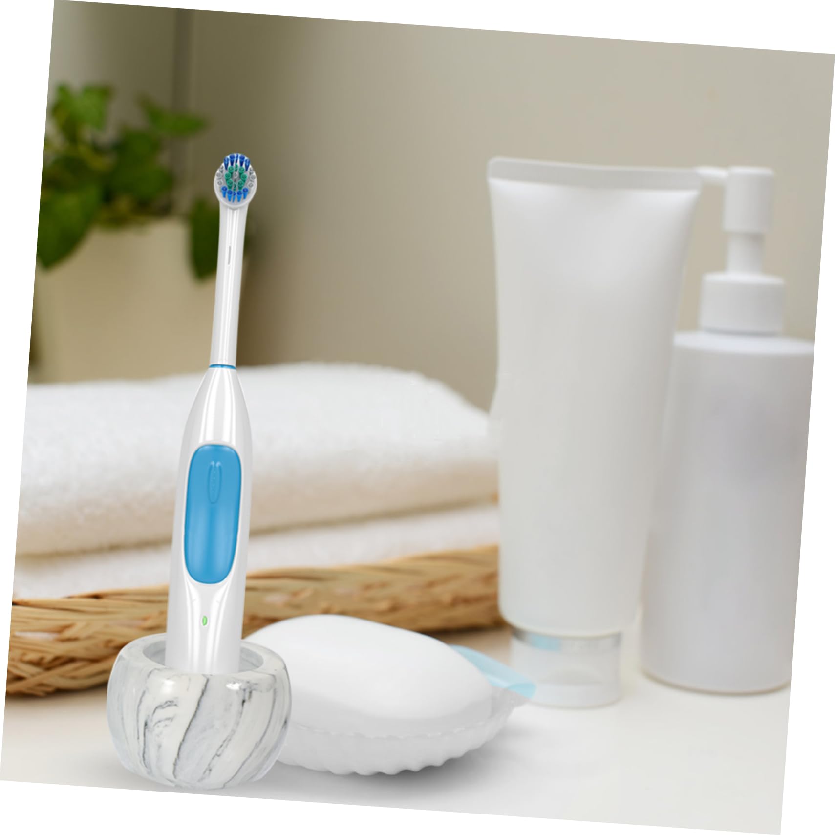 Garneck 8 Pz Portaspazzolino Elettrico Portaspazzolini Per Bambini Piccolo Portaspazzolino Organizzatore Per Spazzolini Elettrici Porta Spazzolino Da Denti Ceramica