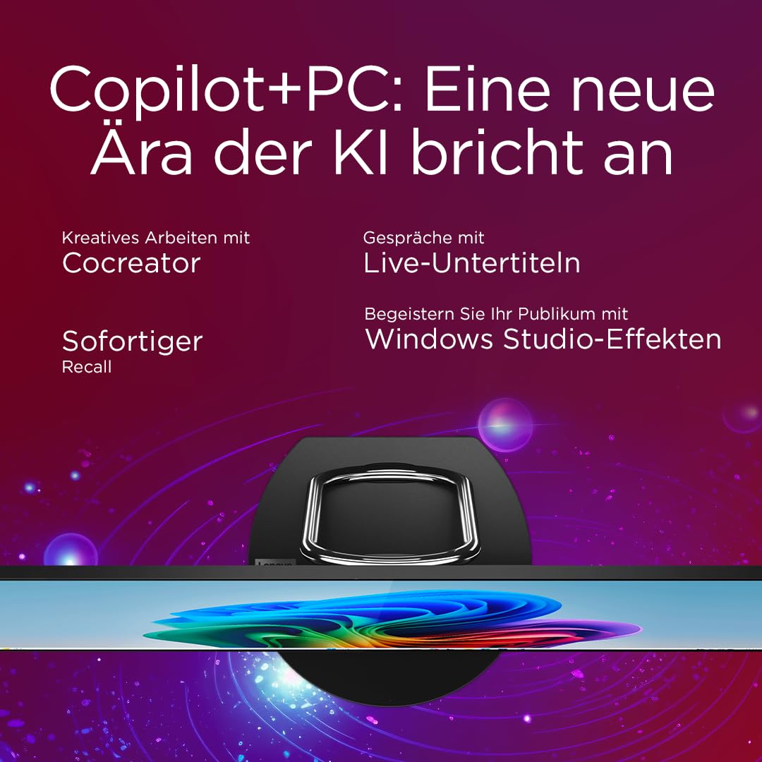 Lenovo Yoga All in One PC | 31.5" UHD Display | Intel Core Ultra 7 258V | 32GB RAM | 1TB SSD | NVIDIA GeForce RTX 4050 | Windows 11 Pro | QWERTZ | grau | inkl. Tastatur & Maus | 2 Jahre Premium Care