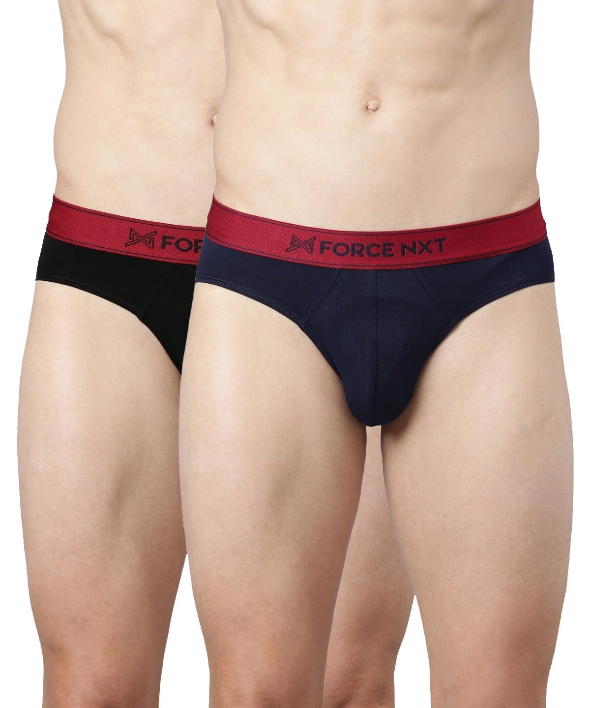 force nxt Men's Cotton Solid Briefs-picture-13