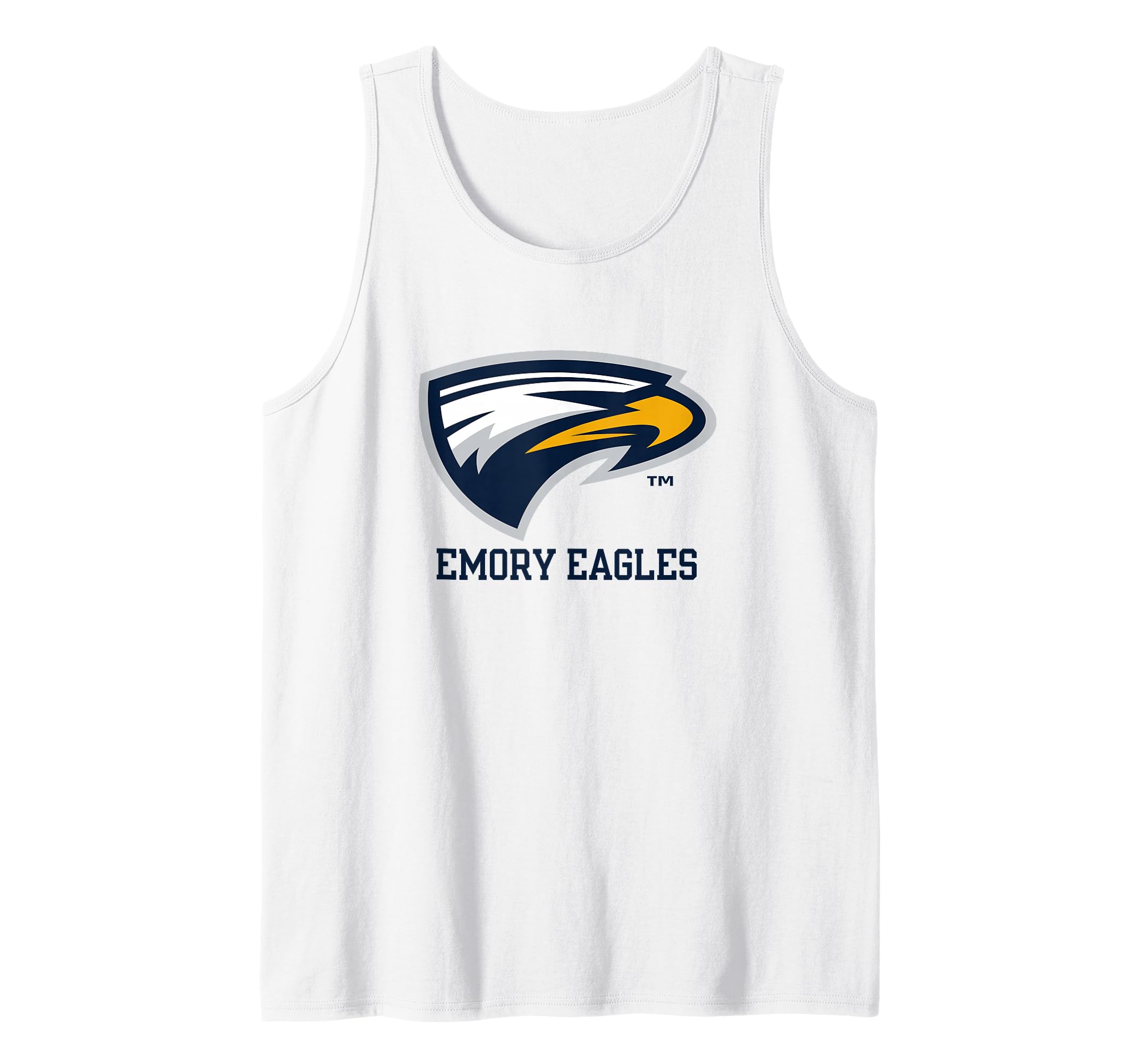 Emory University Eagles Icon White Officially Licensed Tank Top