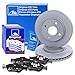 Produktbild ATE Bremsenset Vorderachse inkl. Bremsscheiben Vorne Ø 258 mm Belüftet und Bremsbeläge Vorne