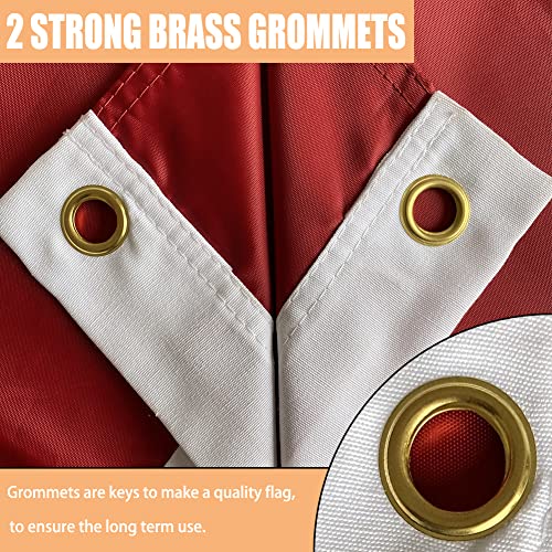 Marine Corps Embroidered Military Flags 3X5 Outdoor- Double Sided American Usmc Flag Banner 2Ply Embroidered United States Marine Corps Flag With 2 Brass Grommets Vivid Colors Waterproof #TOP5