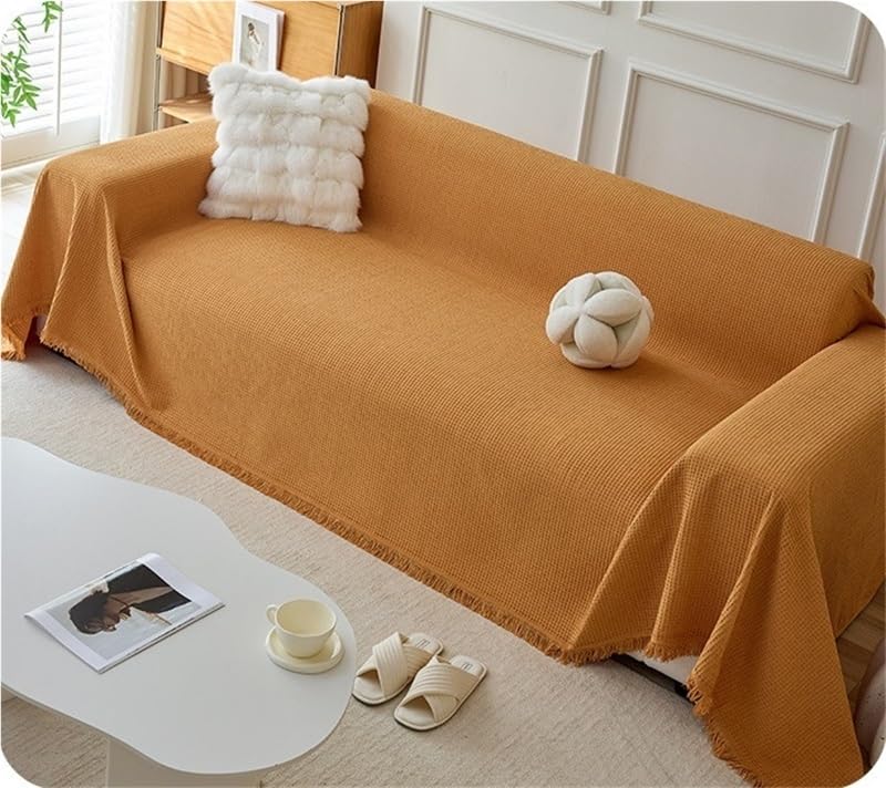 Housse de canapé décorative en tissu premium lavable pour grand divan