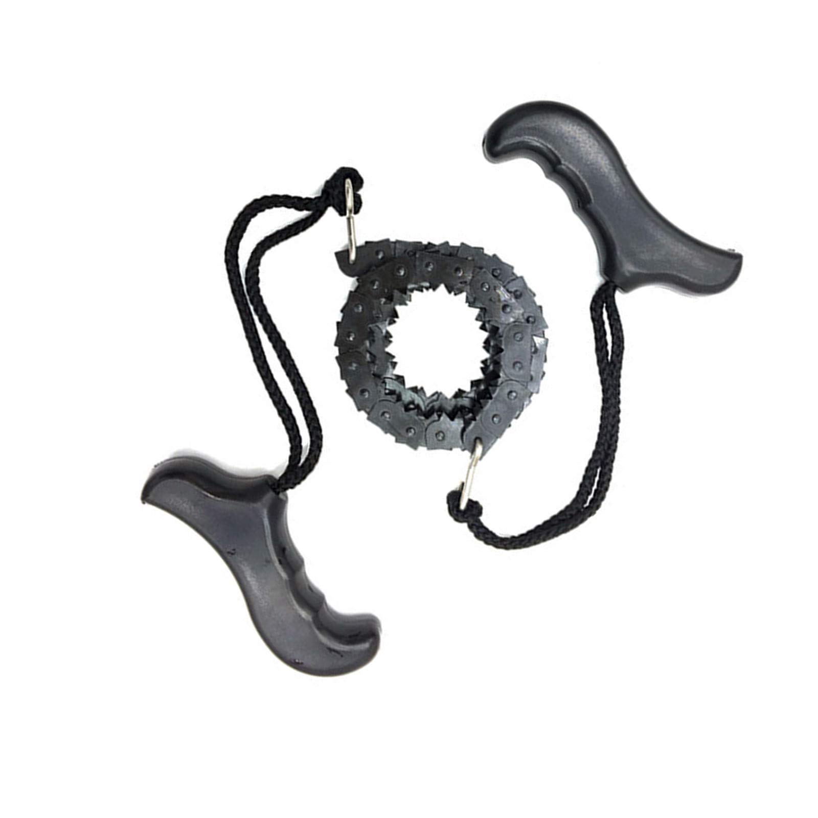 1 STÜCKE Taschenkettensäge, Taschenkettensäge, Handkettensäge, tragbares Outdoor-Camping-Klappketten-Handsägenwerkzeug für das Lager