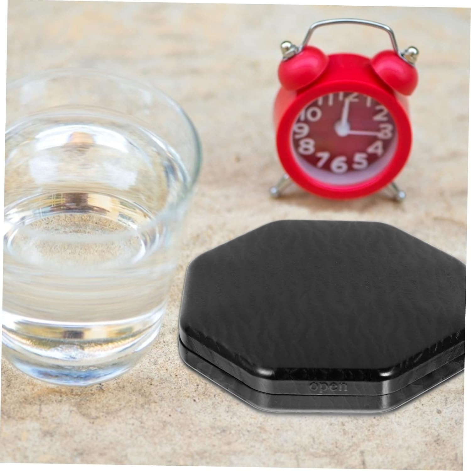 Aluminum Pill Box Material Pocket Medication Box Sealed Portable Medicine Storage Splitter Cutter