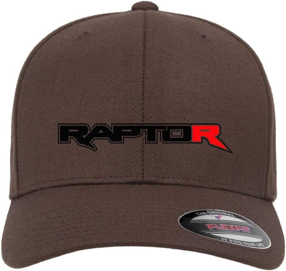 Ford Raptor R F150 Truck Logo Embroidered Athletic Baseball Fitted Hat Cap