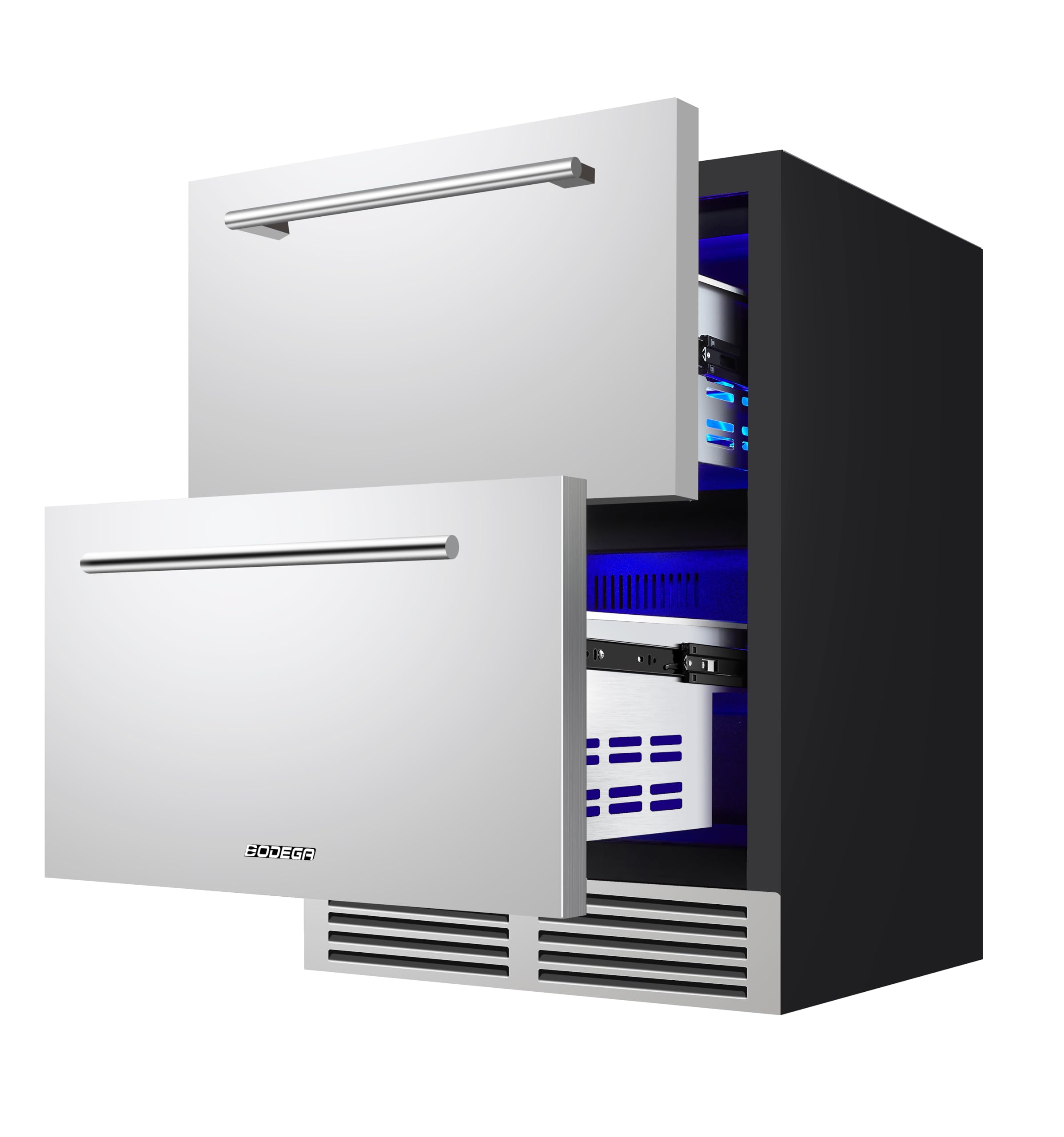 BODEGA YC-150E 5.3 cu ft Beverage Cooler Silver