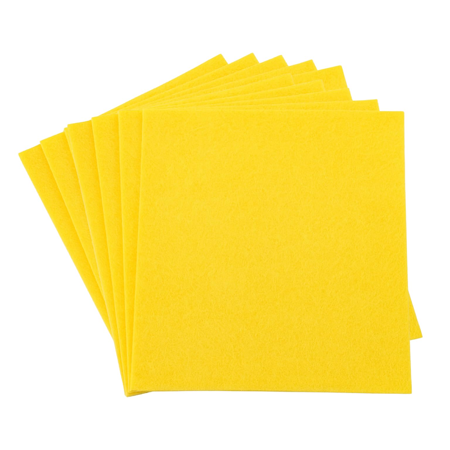 Moon3X® Multi-Purpose Pack of 6 Cleaning Cloths for Kitchen Super Absorbent Kitchen Dish Towels Rags Washing Wipes Yellow Cleaning Cloths Lint Free Cloths for Cleaning 38 x 40 cm