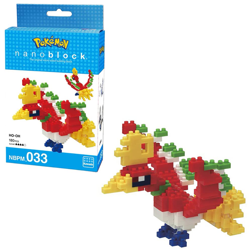 Nanoblock Ho-Oh, Pokémon, NBPM_033