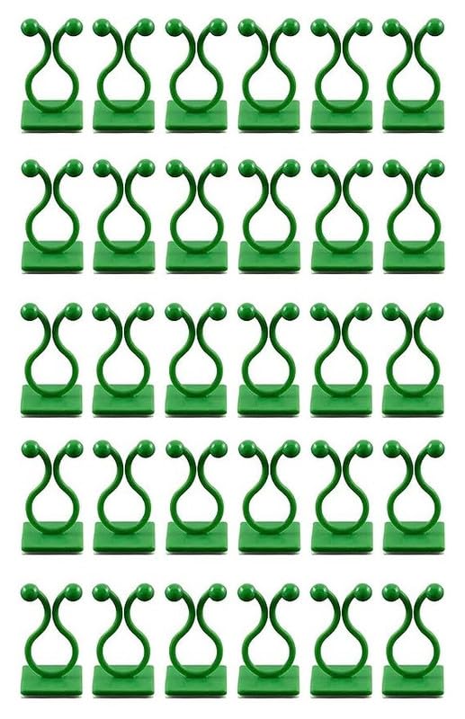 Utkarsh Plant Support Clips|Wall Fixture Clips for Plant Climbing|Vines Climbing Wall Fixer Self-Adhesive Hook|Invisible Fixing Holder, Plant Vine Fixation|Leaf Plant Organizer Clips- Set of 30 (B0CKF7QSQS) Amazon Price History, Amazon Price Tracker