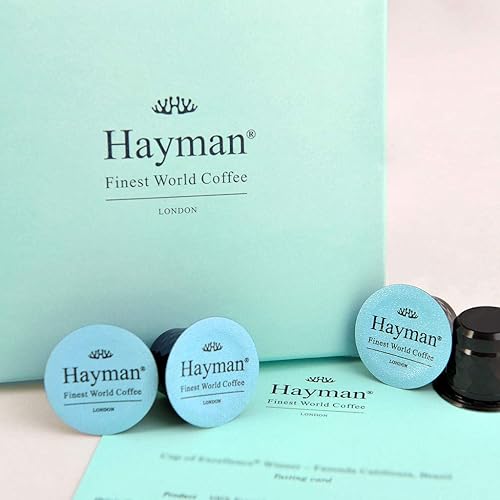 Miniatura 5 de Hayman, 100% Colombia Manos Juntas Specialty Coffee, tostado medio, 20 cápsulas de café  Cápsulas de café expreso compatibles con máquinas Nespresso