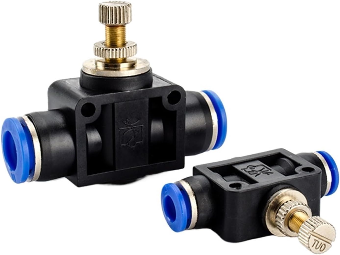 1pcs SA Pneumatic Quick Connector Throttle Valve Gas Flow Speed Regulation Quick Pipe Hose Water Pipe Donnector 4mm 6mm 8mm 10mm 12mm(SA-6)