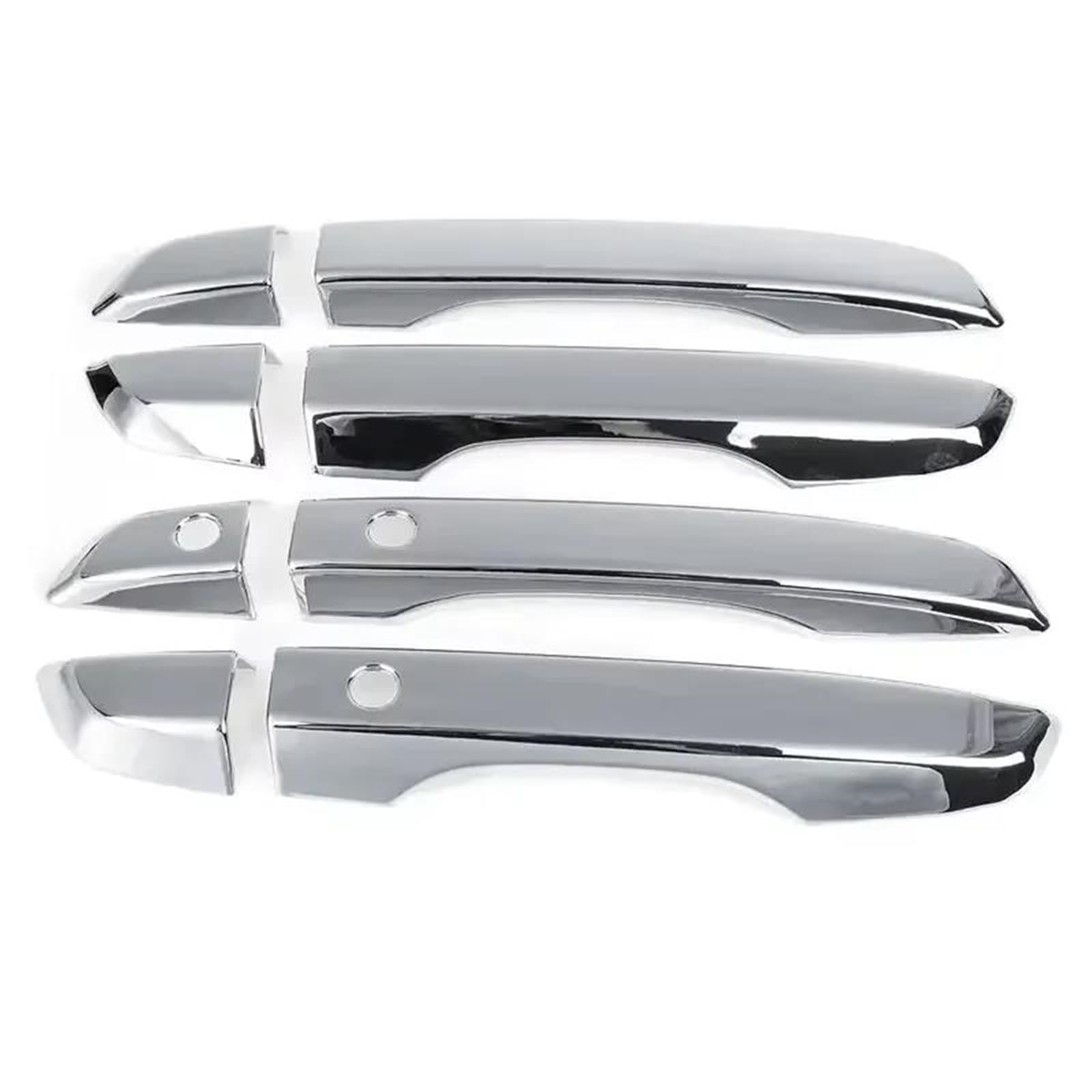 Zhqdrcy Lhd Silver Door Open Handles For Civic For 10Th Gen 2016-2021 Lhd Car Door Handle Moulding Cover Trim