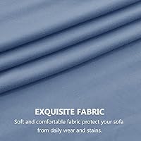 Vista 4 de XMAYODS Funda para silla de club, funda para silla de bañera, fundas suaves y redondas para silla de sofá, fundas de sofá con parte inferior #31