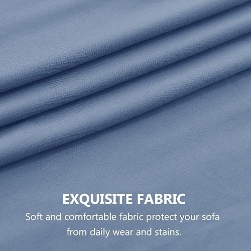 Miniatura 4 de XMAYODS Funda para silla de club, funda para silla de bañera, fundas suaves y redondas para silla de sofá, fundas de sofá con parte inferior