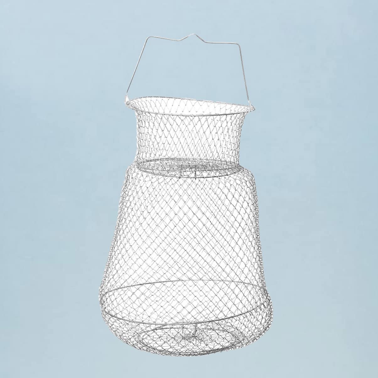 Filet de pêche kit de pêche Pliable épervier à appâts Outils de pêche au Fil Gadgets de pêche appâts de pêche Cage de pêche à Crabe Fil d'acier Accessoires récipient