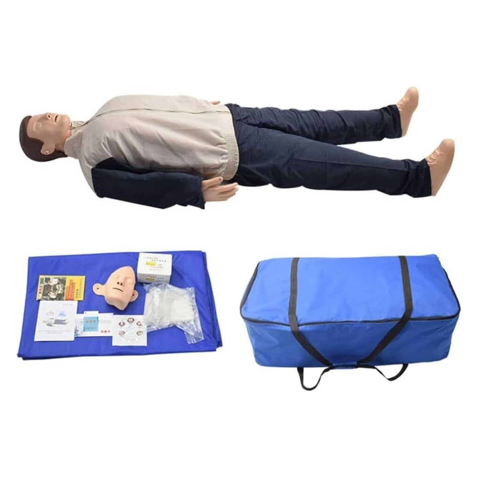 Muñeca de Entrenamiento de RCP Maniquí de Prácticas para Formación En Primeros Auxilios para Entrenamiento de Primeros Auxilios Enseñanza de Pacientes