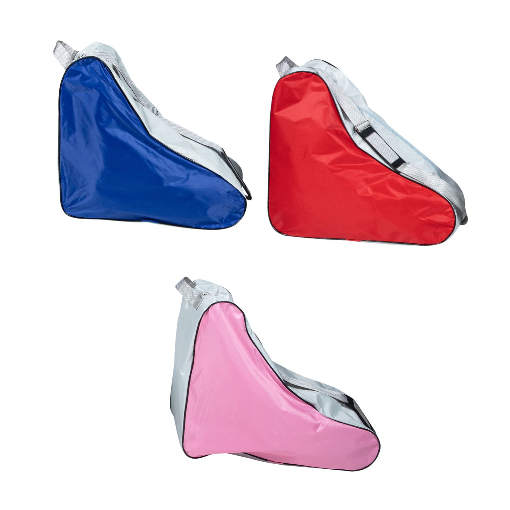 BESPORTBLE Borsa per Pattini 3 Pezzi in Poliestere per Uso Outdoor | Formato Portatile, Look Semplice e Moderno, Custodia per Pattini a Rotelle e Ghiaccio