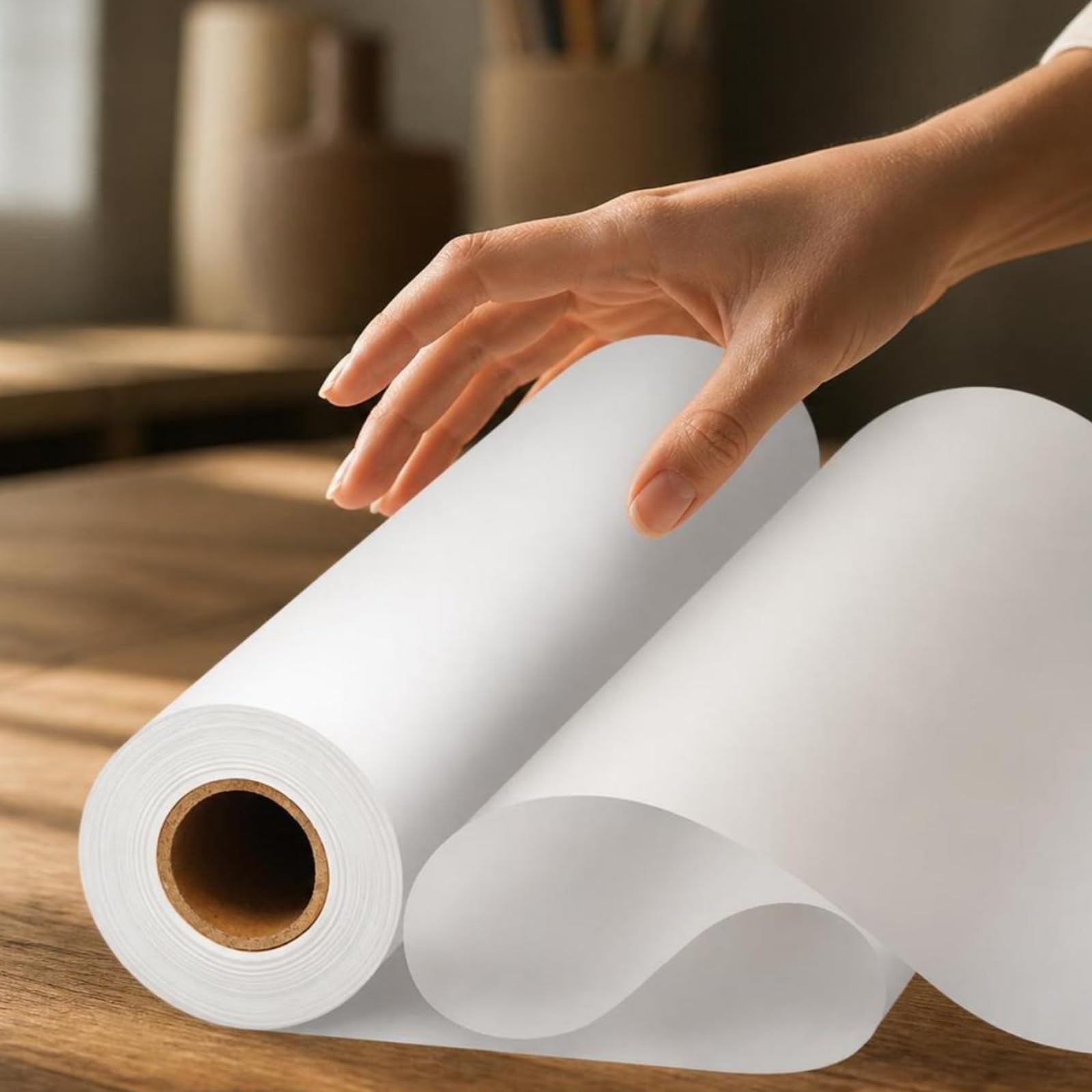 Carta Traslucida Semitrasparente , Carta Da Lucido 73 G, 62 Cm × 10 M