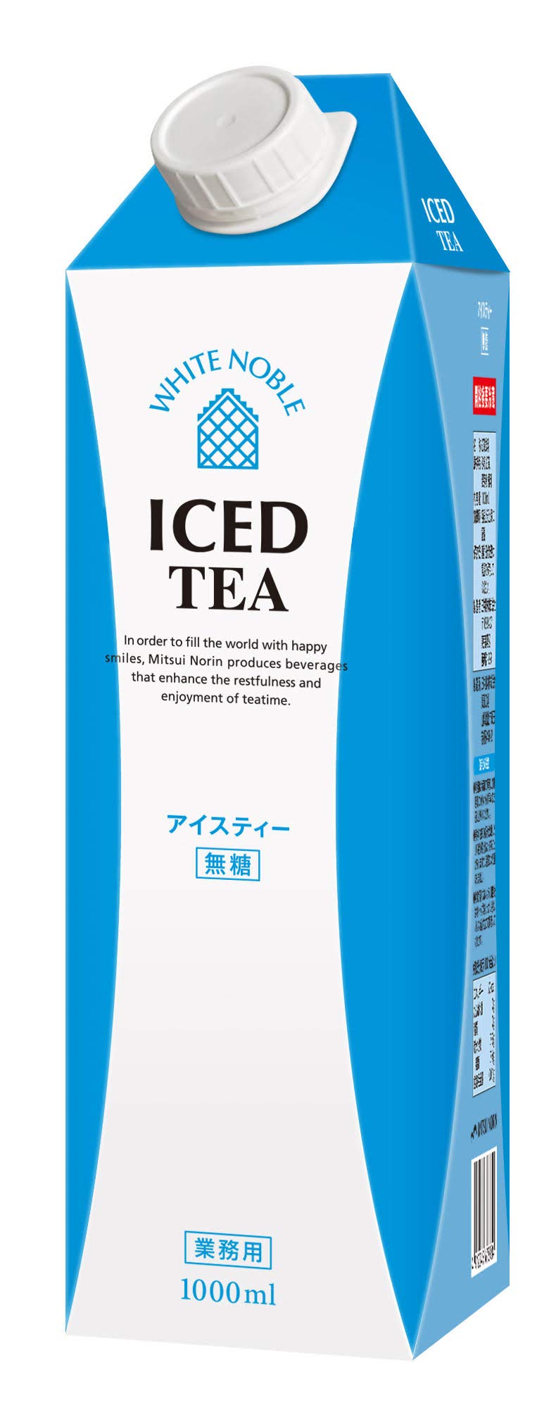 Amazon.co.jp: 三井農林 ホワイトノーブル リキッドティー 無糖 1L×6箱