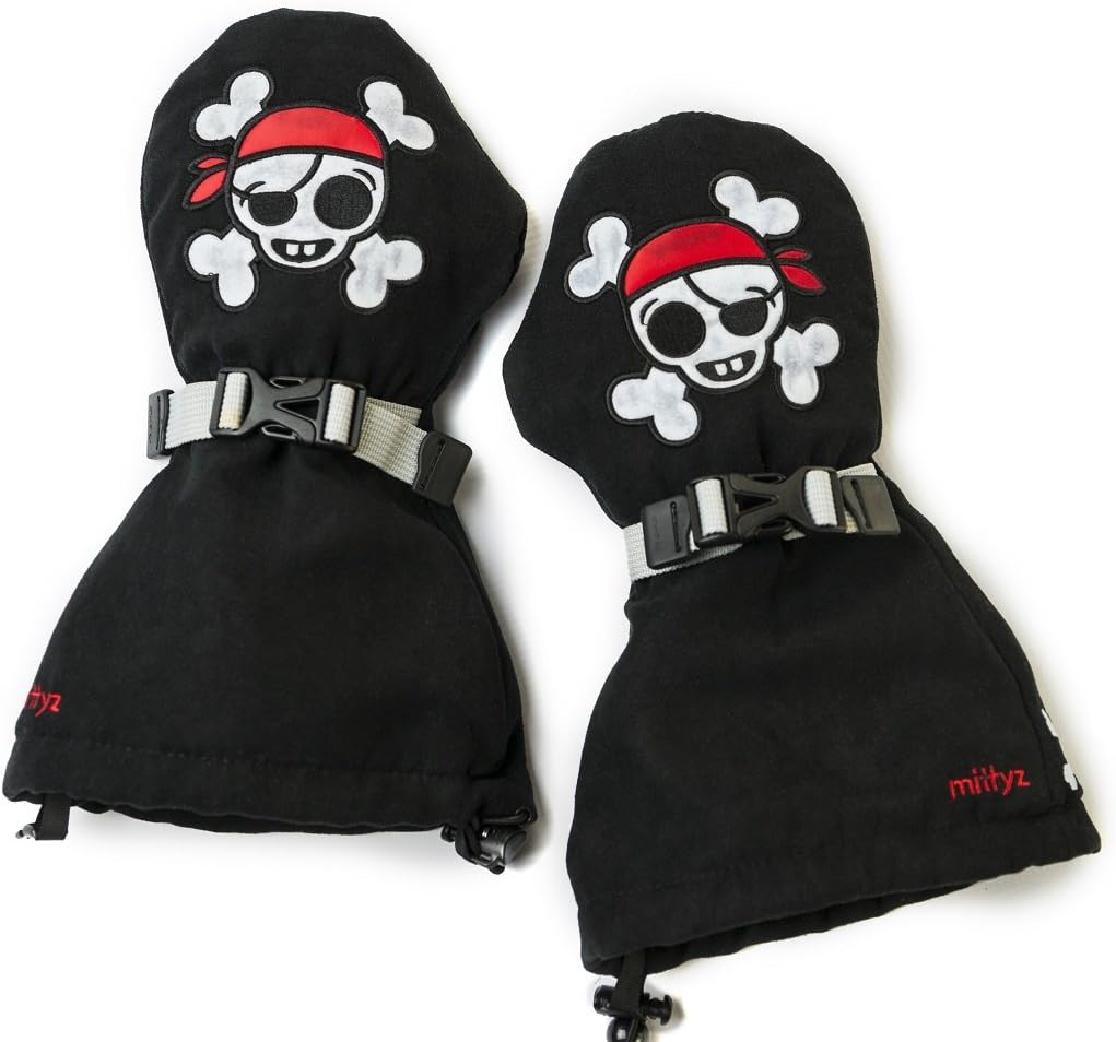 Veyo Kids - Skully Mittyz - Waterproof Kids Mittens | Toddler Gloves