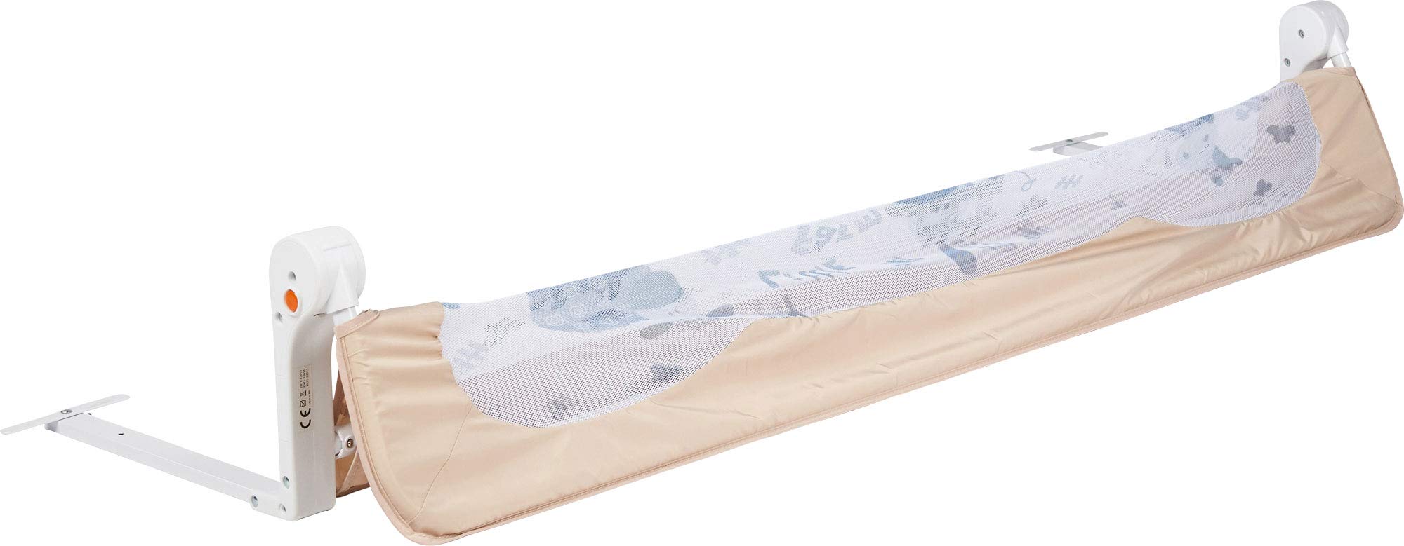 ib style® My Little Farm | Barandilla de la Cama | Protector de Cuna | 180cm Sandy