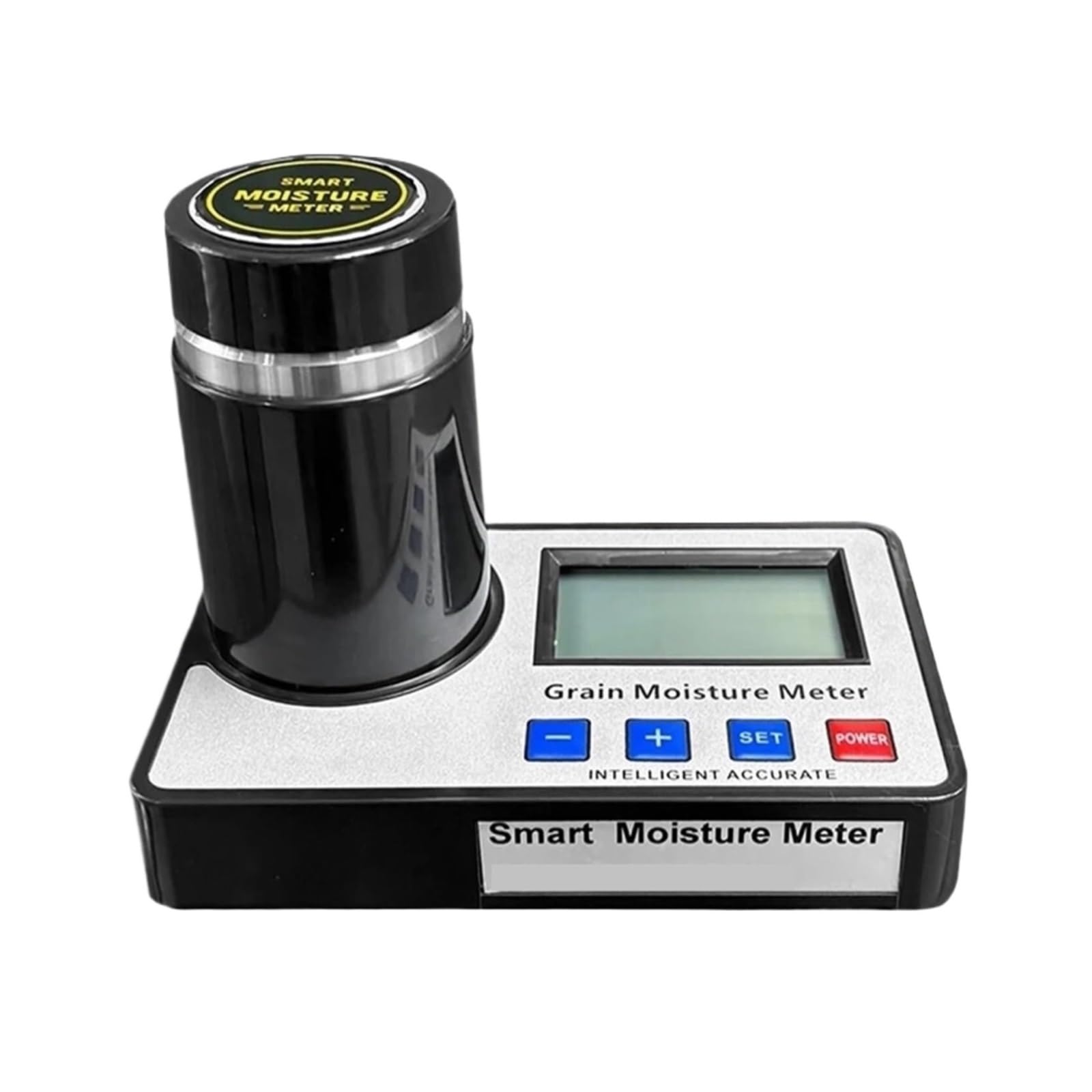 Amrttwy One Color Moisture Meter, Grain Moisture Coffee Bean Meter 19 Types Of Hygrometer Humidity Tester Wheat Rice Detector